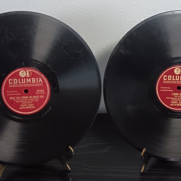 Harry James & His Orchestra - 2 Shellac 78RPM Record Bundle - Circa 1940's - Picture 1 of 5